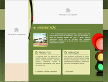 Tablet Screenshot of farolsinalizacao.com.br